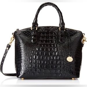 Brahmin Large Duxbury
Black Melbourne Leather
Satchel